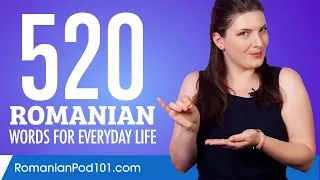 520 Romanian Words for Everyday Life - Basic Vocabulary #26