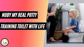 Accessories for babies - Nuby My Real Potty Training Toilet with Life