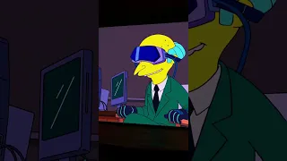 Sr Burns es un loquillo