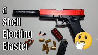 Shell Ejecting " Glock Blaster " Unbox and Review