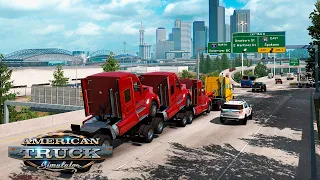 С ДРУЗЬЯМИ ПО ШТАТАМ! | American Truck Simulator #14 (СТРИМ)