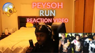 Peysoh - Run (Official Music Video) REACTION VIDEO