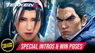 Jun Kazama's New ( Special ) Intros Win Poses & Rage Art in TEKKEN 8 - Get Ready to be Amazed!