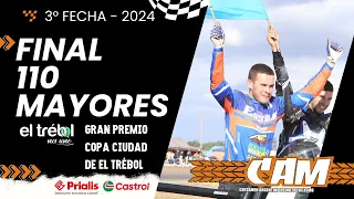 FINAL COMPLETA - 110cc 4T Mayores - 3a Fecha - El Trebol 2024