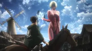 Attack on Titan - Female Titan Destroys Right Flank [Ep. 18]