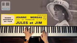 Le tourbillon de la vie - Jeanne Moreau - Piano cover - Jules et Jim