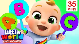 Lagu Alfabet ABC | Kartun Anak | Little World Bahasa Indonesia