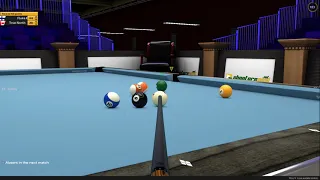 ShootersPool (PC) online gameplay, 14.1 straight pool 42 ball run
