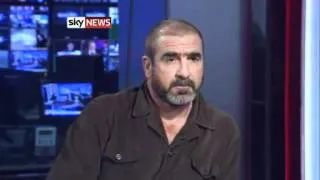 Eric Cantona Talks Football, Film And French Politics On Sky News.flv