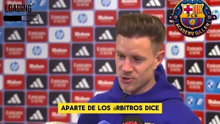 “Ter Stegen rajada histórica de los árbitros y de la tecnología”