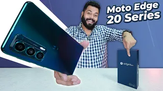 Motorola Edge 20 & Edge 20 Fusion Unboxing & First Impressions ⚡144Hz, Snapdragon 778G,6.99mm & More