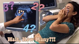 FIRST ULTRASOUND and it’s HOW MANY?