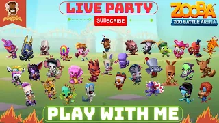 Play ZOOBA LIVE  With Me 171🤩🥳- Unlimited Fun 🏆🏆| English | Keh