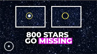 800 Stars Just Vanished Mysteriously