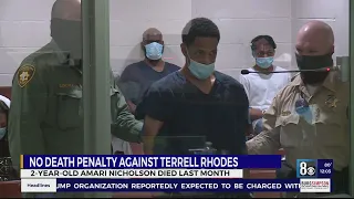 I-TEAM: No death penalty against Terrell Rhodes in death of 2-year-old Amari Nicholson