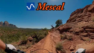 Best Intermediate MTB trail in Sedona, AZ -  Mescal