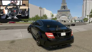 The Crew 2 MERCEDES C63 AMG COUPE BLACK SERIES - Logitech g29 gameplay