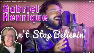 Gabriel Henrique - Don't Stop Believin' | Muddy Corgi Reaction