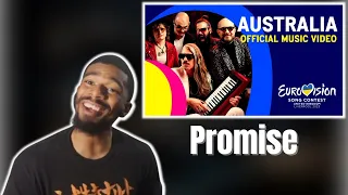 AMERICAN REACTS TO Voyager - Promise | Australia 🇦🇺 | Official Music Video | Eurovision 2023