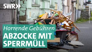 So trickst die Sperrmüllmafia Verbraucher und Staat aus | Marktcheck SWR