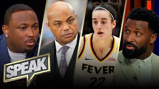 Charles Barkley calls out 'petty' Caitlin Clark critics: 'Y'all should be thanking' her | SPEAK