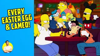 Simpsons / Disney Plusaversary Crossover - Every Easter Egg, Cameos, References & Things Missed!