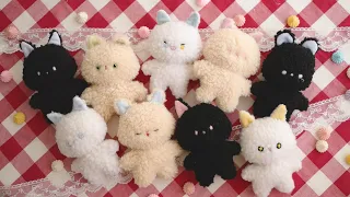 making animal cosmile plushies