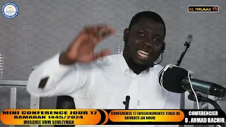 Mini conférence oustaz AHMAD BACHIR DIOUF Theme Enseignement tire de sourate AN NOUR