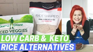 Keto Rice Substitutes (LOW CARB RICE ALTERNATIVES)