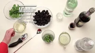 90 Second Blackberry Mojito