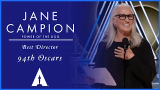 Jane Campion Wins Best Directing for 'The Power of the Dog' | 94th Oscars