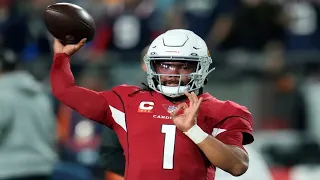 Kyler Murray carted off after a non-contact knee injury on first drive vs. Patriots