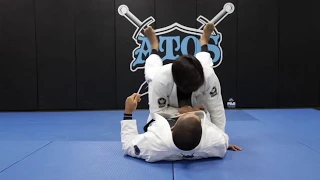 Arm drag from the closed guard