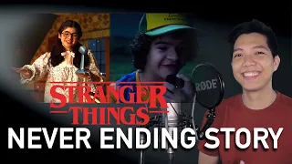 Never Ending Story (Dustin Part Only - Karaoke) - Stranger Things OST