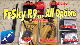 FrSky Taranis R9 Transmitters and Receivers Slim vs Slim+, Mini vs MM