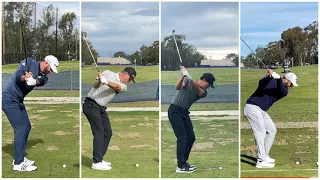 PGA Wedge Swing - Slow motion