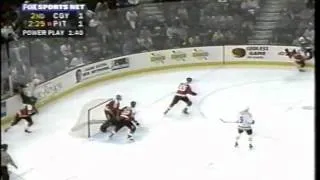1998-99: Penguins vs. Flames (01/05/1999) (Garner with some Good Saves)