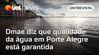 RS: Dmae está com operação reduzida em Porto Alegre para manter qualidade da água, diz diretor