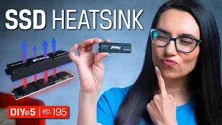 Cooling Your SSD with a Heatsink – DIY in 5 Ep 195