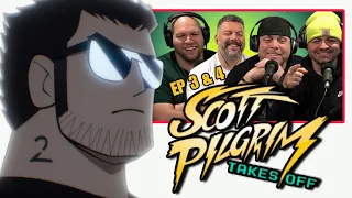 First time watching SCOTT PILGRIM TAKES OFF reaction episode 3 & 4