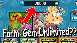 How To Grind Gem And Spend Gem Effectively In PvZ Heroes 2023