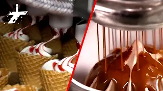 ICE CREAM automatic factory|Food Industry Machines That Are At Another Level