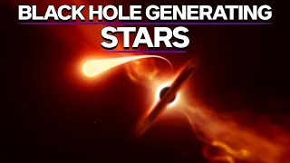 This Black Hole Is Giving Birth To New Stars Rather Than Devouring Them!