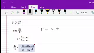 Quotient Rule Involving Trig Functions with Simplification