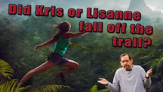 Did Kris Kremers or Lisanne Froon fall of the trail?