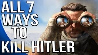 Sniper Elite 3 - ALL Seven Ways to Kill Hitler - Hunt the Grey Wolf