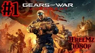 Gears Of War Judgement Xbox 360 Gameplay Walkthrough Part 1 - Live Commentary - Playthrough Review