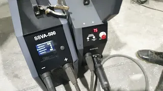 SSVA-500 образец шва сварки аллюминия в режиме пульс.