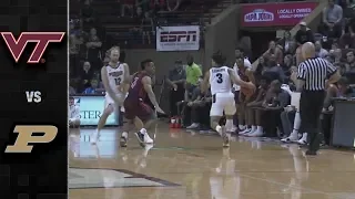 Virginia Tech vs. Purdue Basketball Highlights (2018-19)