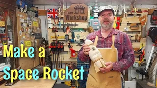 Make A Wooden Space Rocket